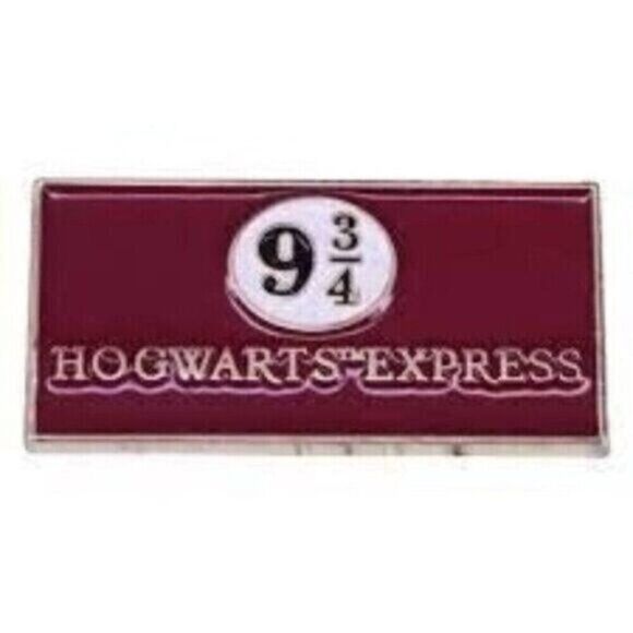 3/20 Hogwarts Express Sign 9 3/4 Harry Potter Enamel Pin - Picture 1 of 1